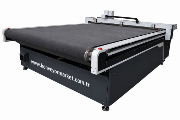 CNC Kafalı Kumaş Kesim Makinesi Konveyör Keçe Bant | Otomatik Plotter Keçe Bant Sistemleri
